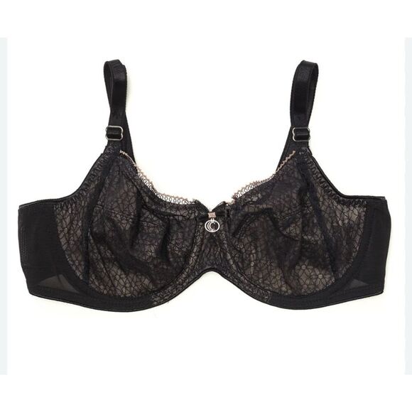 NEW Chantelle CHL2211 C-Graphique 3-Part Cup Underwire Bra 34DD - Picture 3 of 3